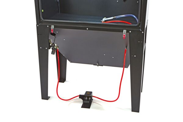 HBM straalcabine met afzuiging SBC 420/500 zwart - Image 3