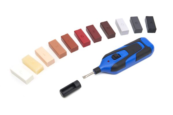 HBM 11 Delige Reparatieset voor Laminaat – Parketvloeren en Meubels Inclusief 11 Kleuren en Batterijen - Afbeelding 2