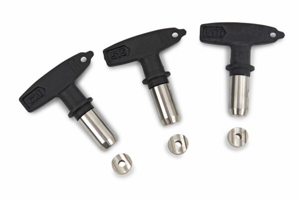 HBM 3 Delige Nozzle set voor HBM Hogedruk Airless Spuitmachine Verfspuit Wandspuitmachine Set 1500 Watt - Afbeelding 4
