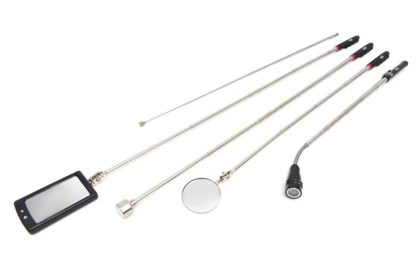 HBM 5 Delige Magneetgereedschappenset Inclusief LED Lamp, Spiegels en Pick Up Magneten - Afbeelding 2