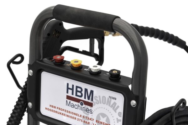 HBM Professionele 4-Takt  Benzine Hogedrukreiniger 275 BAR - 14 PK / 420 cc - Afbeelding 10