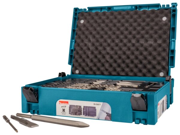 Makita Boor-/beitelset 17-delig B-53877 - Afbeelding 4