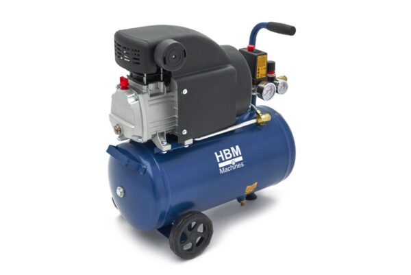 HBM oliegesmeerde compressor 24 liter - Afbeelding 4