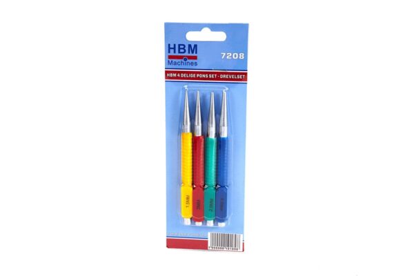 HBM 4 Delige Pons set - Drevelset - Afbeelding 2