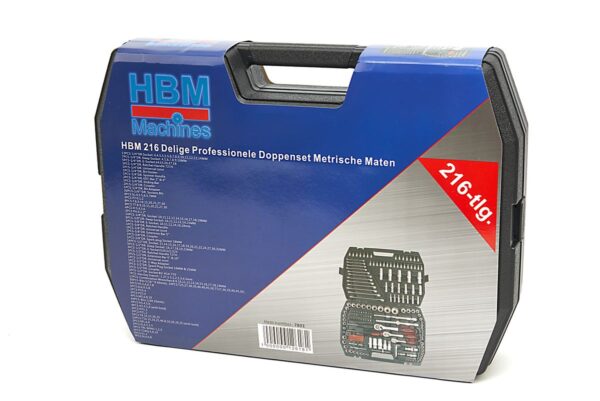 HBM 216-delige doppenset, metrische maten - Bild 12