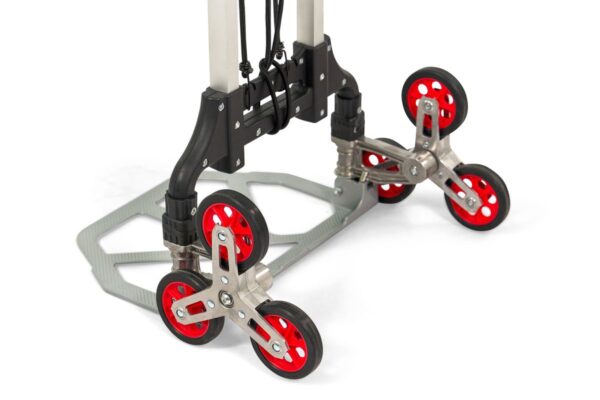 HBM 75 kg volledig opvouwbare steekwagen voor trappen - Afbeelding 5