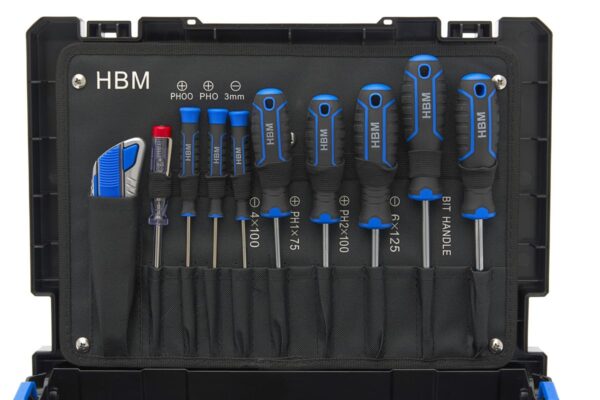 HBM verrijdbare gereedschapskoffer set 105-delig - Afbeelding 13