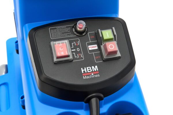 HBM Fluisterstille Elektrische Hakselaar 2800W - Tuinhakselaar / Houtversnipperaar voor 45 mm Takken - Afbeelding 9