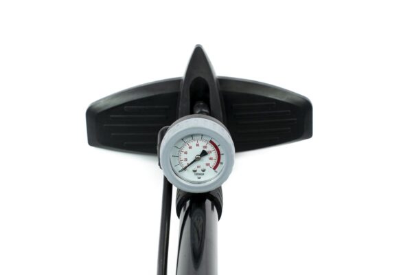 HBM Professionele Fietspomp Met Manometer En Adapterset - Afbeelding 4