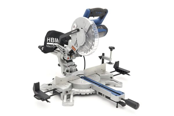 HBM 215 x 70 mm Radiaalzaag, Afkortzaag, Trekzaag met Laser