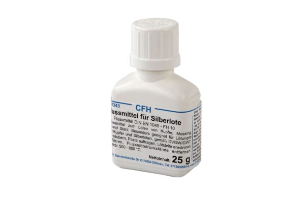 CFH Vloeimiddel voor Zilversoldeer - FM 343 25 Gr