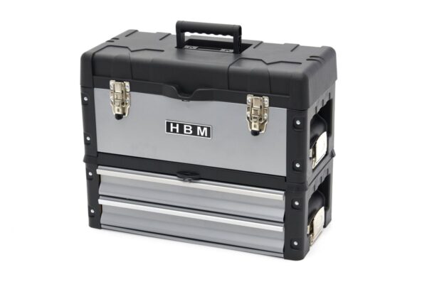 HBM 3 Delige Modulaire Verrijdbare Gereedschapskistenset - Afbeelding 4