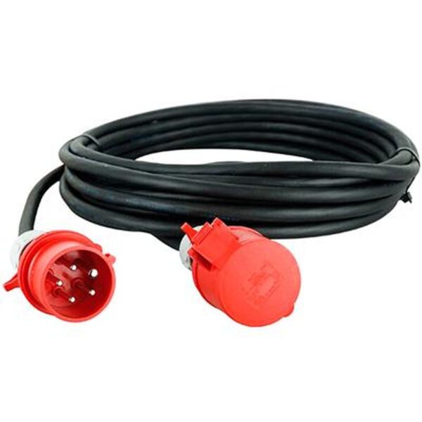 Master verlengsnoer 5 m 10.000 Watt 400 Volt 3