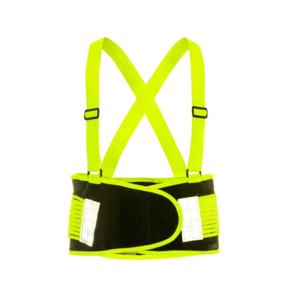 ToolPack elastische ruggesteun met riem hi-viz - Afbeelding 2