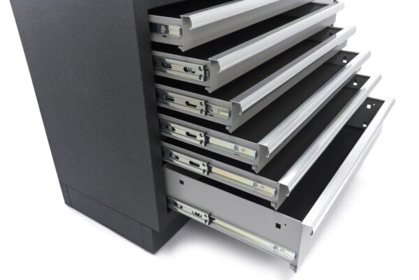 HBM 7 Laden 132 Cm. Professionele Gereedschapskast, Werkbank Met Deur voor Werkplaatsinrichting - Image 7
