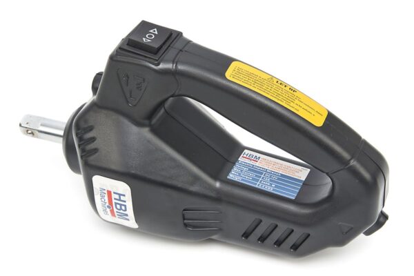 HBM Electrische 12 Volt 1,5 Ton Autokrik Met LED Verlichting Inclusief Slagmoersleutel 12 Volt in Hand - Image 13