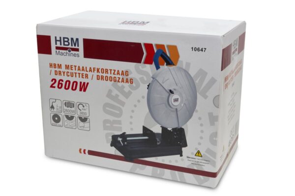 HBM Metaalafkortzaag / Drycutter / Droogzaag - 2600W - Afbeelding 10