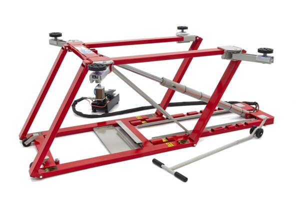 HBM 2500 Kg. Poetsbrug, Autobrug, Bandenbrug, Verstelbaar, Extra Laag - Afbeelding 3
