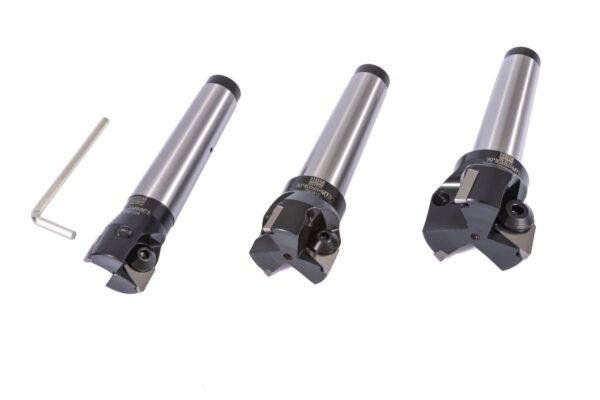 HBM 3 Delige Vlakfrezenset MC3 / 30 - 40 - 50 mm - Afbeelding 2