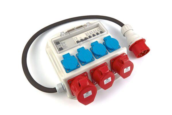 HBM 3 x 400 Volt en 4 x 230 Volt Verdeelblok - Randaarde - Afbeelding 2