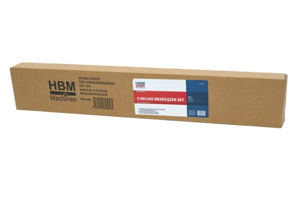 HBM 3 Delige Koevoet/ Breekijzer Set 350 – 600 – 900 mm - Afbeelding 7