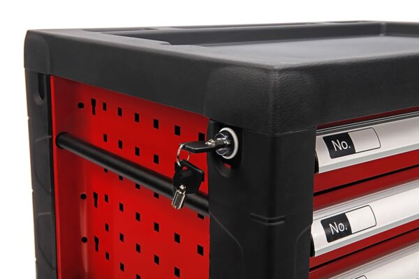 HBM 4 Laden Gereedschap Opzetkast - ROOD - Afbeelding 4