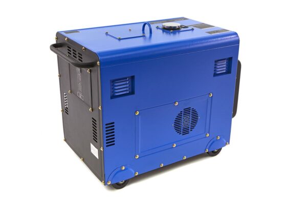 HBM 7900 Watt Standby Generator, Aggregaat Met 498 cc Dieselkrachtstroom Motor, 400V/230V/12V - Afbeelding 7