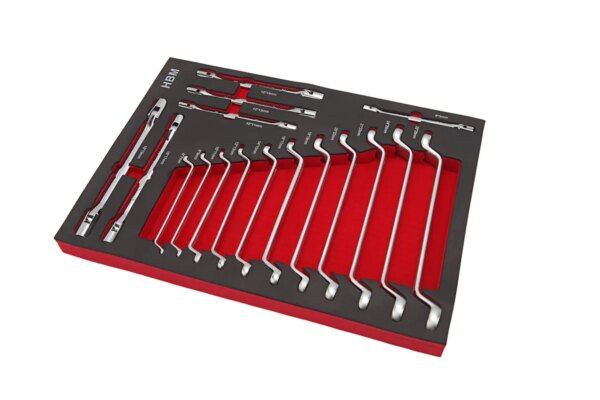 HBM Professionele deluxe gevulde gereedschapswagen - 283 Delig - Afbeelding 15