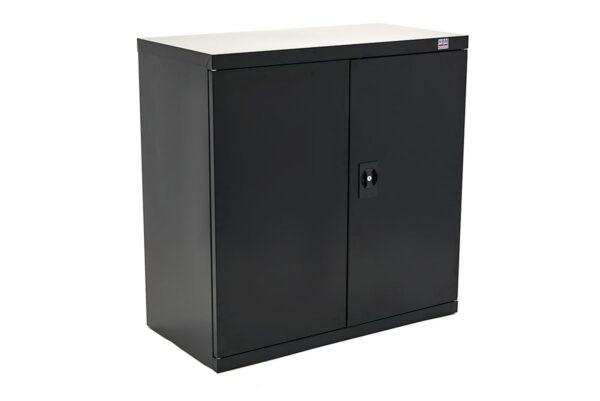HBM Gereedschapskast 90 x 45 x 90 cm. met 3 Planken zwart - Afbeelding 5