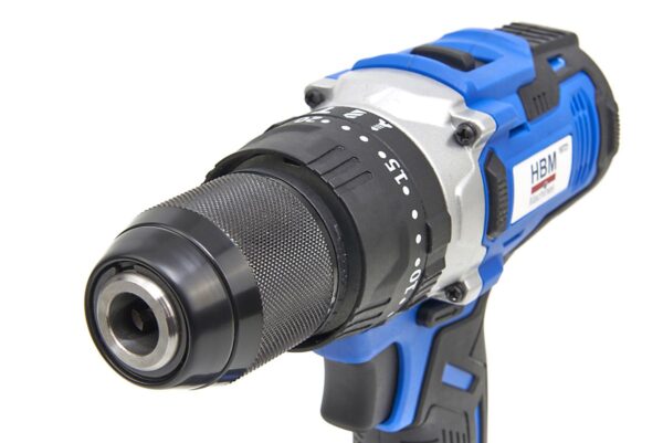 HBM 20V 2.0AH Accuboormachine met 100 Delige Accessoiresset - Afbeelding 10