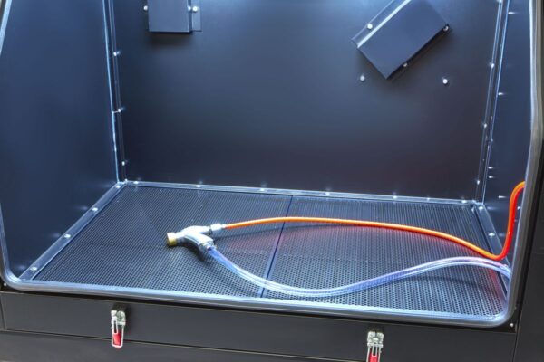 HBM SBC 990 Straalcabine met Afzuiging, matzwart - Image 7