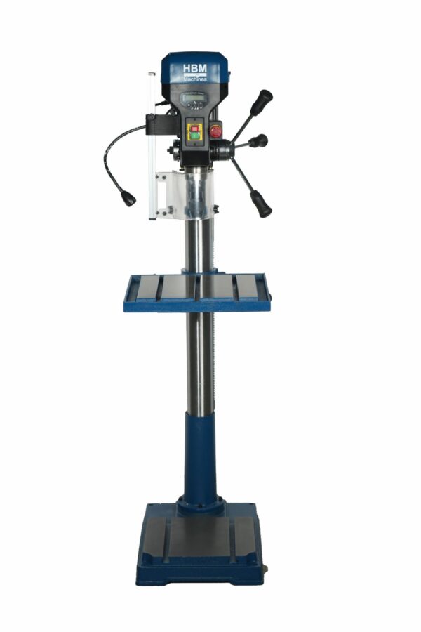 HBM 32 mm Kolomboormachine Vloermodel Met Digtale Uitlezing 400 Volt - Afbeelding 2
