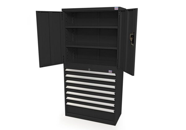 HBM Profi Combinatiekast Zwart - Bild 2