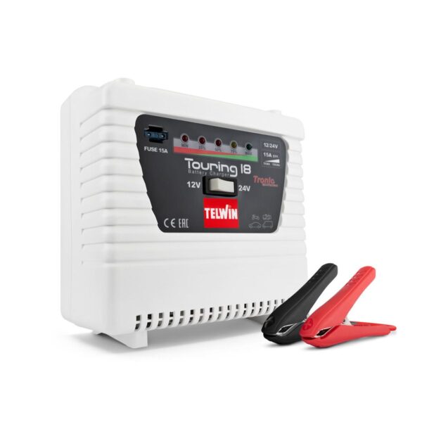 Telwin acculader Touring 18 230V 12V/24V - Afbeelding 2