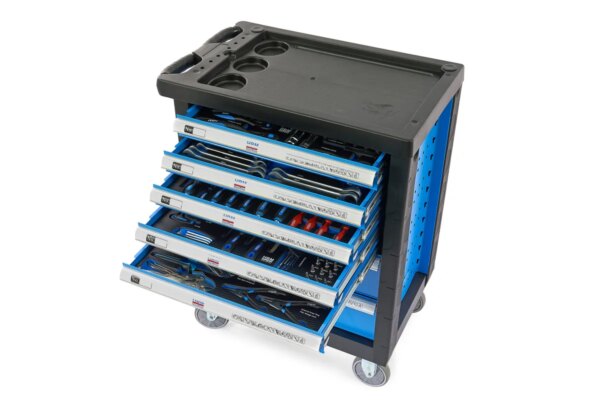 HBM Premium Gevulde gereedschapswagen - 196-delig - Afbeelding 4