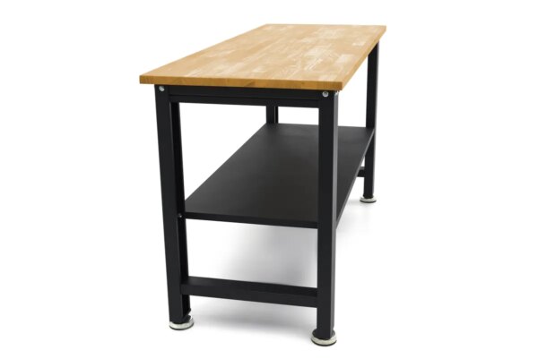 HBM 160 Cm. Professionele Werkbank Met Massief Houten Werkblad - Image 4
