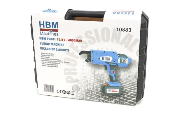 HBM Accu Vlechtmachine 10.8 V 4,0 Ah - Afbeelding 18