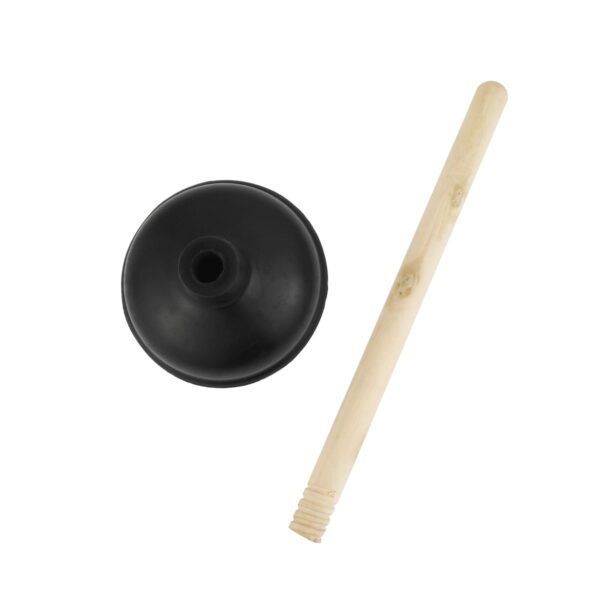 HBM Ontstopper met houten handvat - Afbeelding 3