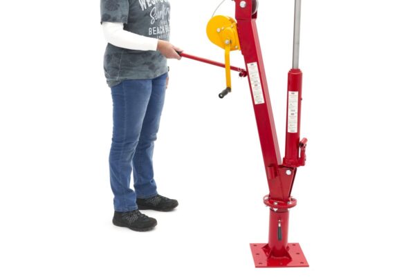 HBM 900 Kilo Hydraulische Aanhangwagenkraan, Laadkraan - Afbeelding 10