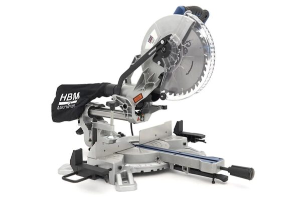 HBM 254 x 70 mm Radiaalzaag, Afkortzaag, Trekzaag met Laser - Afbeelding 3