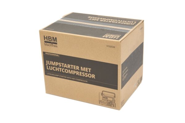 HBM jumpstarter met luchtcompressor - Afbeelding 15
