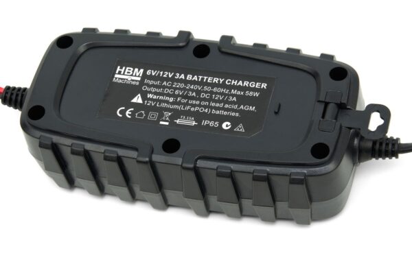 HBM Druppellader 6 / 12 Volt – 3A. Van 2,6 tot 90AH - Afbeelding 4