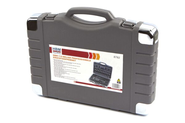 HBM 119 Delige Professionele Krachtdoppenset Metrische en INCH Maten - Image 12