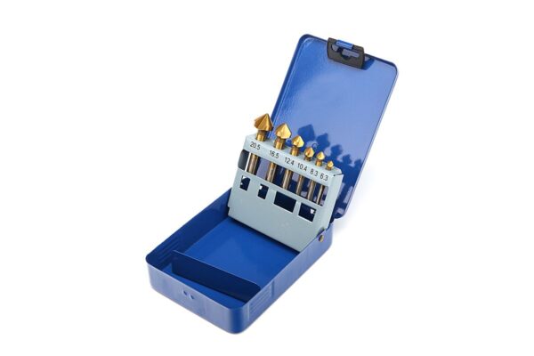 HBM 6 Delige HSS - TIN Verzinkfrezenset