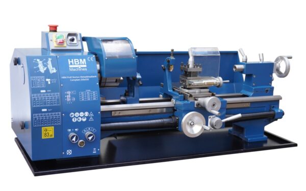 HBM metaaldraaibank 250 x 550 Norton compleet - Image 3