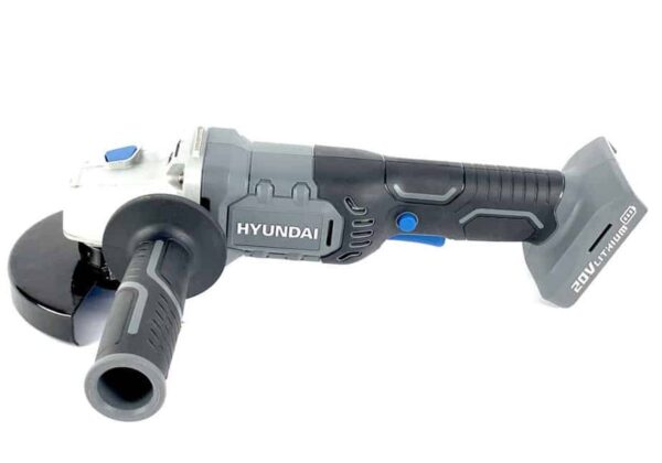 Hyundai 56871FF Professionele Accu Combiset van Hyundai 56871FF Professionele Accu Combiset – Haakse Slijper / Slagmoersleutel / Accuboormachine 20V – 5.0 AH Inclusief 2 Accu’s en Opbergtas - Image 4