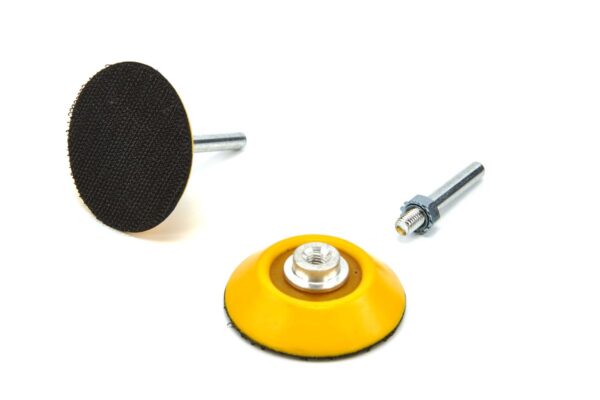 HBM Steunschijven met 6 mm opname voor velcro schuurpads