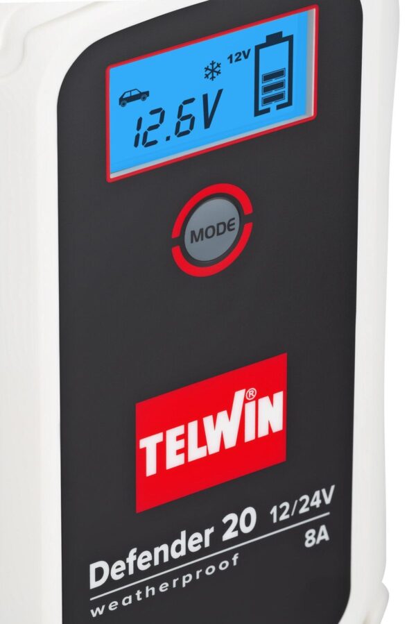 Telwin acculader Defender 20 12V/24V - Afbeelding 3