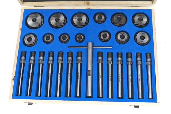 HBM 27 delige Klepzitting Slijper / Frees set - Afbeelding 7