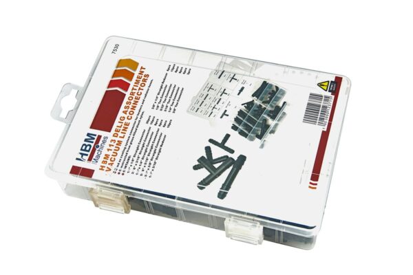 HBM 113 Delige Assortiment Vacuum Line Connectors - Afbeelding 2